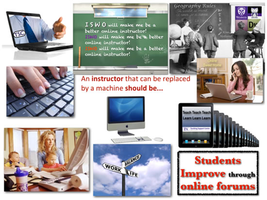 Home Page Visual for the Online Instructional Skills Workshop