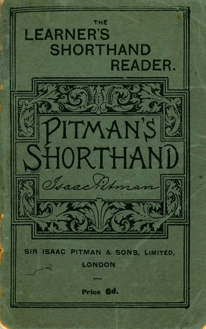 Learner' s Shorthand Reader front cover - Pitman's Shorthand