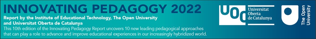 Innovating Pedagogy banner 
