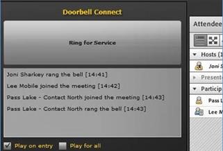 example of doorbell connect