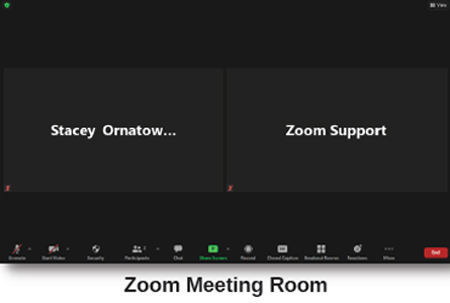 Zoom activation screenshot