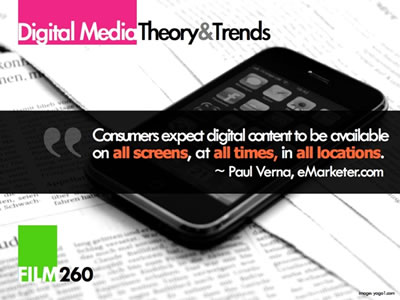 Digital Media Theory & Trends