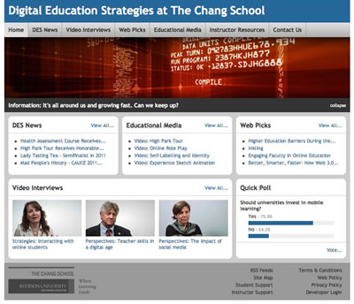 Setting the Stage for Student Success – Digital Education Strategies at The G. Raymond Chang School of Continuing Education at Ryerson University
