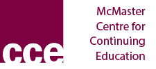 McMaster Centre for Continuing Education logo
