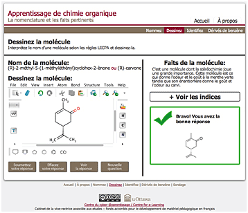 Screenshot of a page of content from the course.