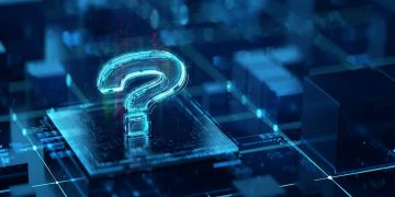 Digital question mark