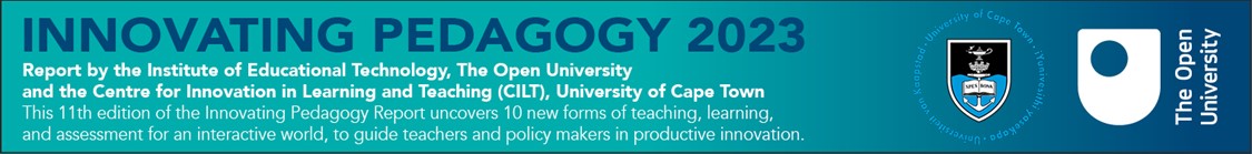 Innovating Pedagogy banner
