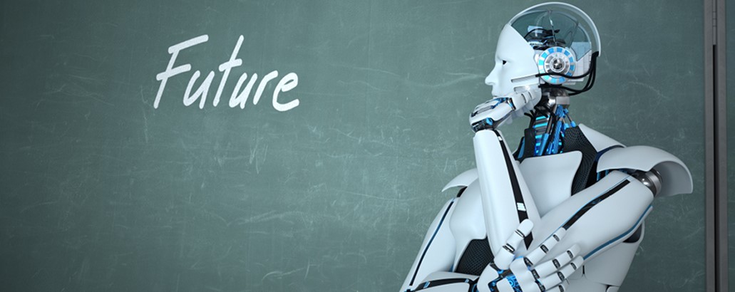 Robot thinking into the future